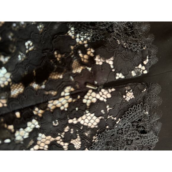 Alexis Classic Jumpsuit XS Black Guipure Lace Ophelia Cropped - Picture 11 of 14